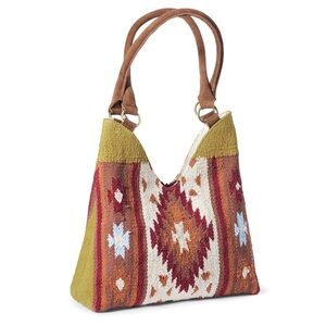 Back In The Saddle Multicolor Patterned Women's Bag